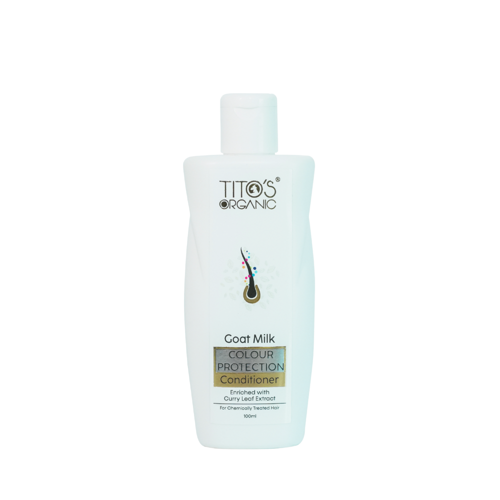Titoโs Organic Goat Milk Colour Protection Conditioner bottle