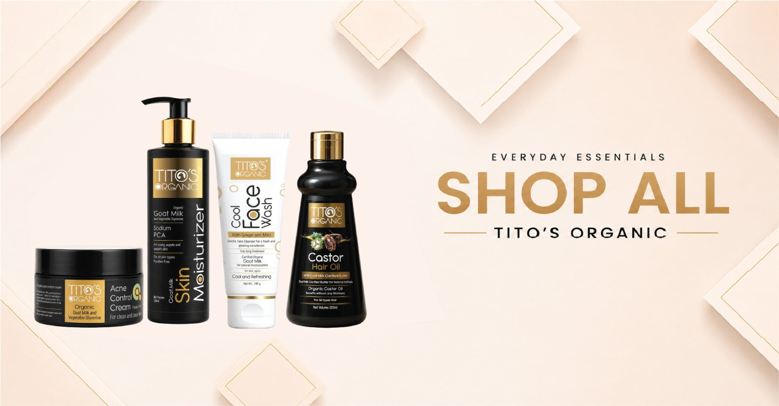 Complete Tito's Organic Product Collection
