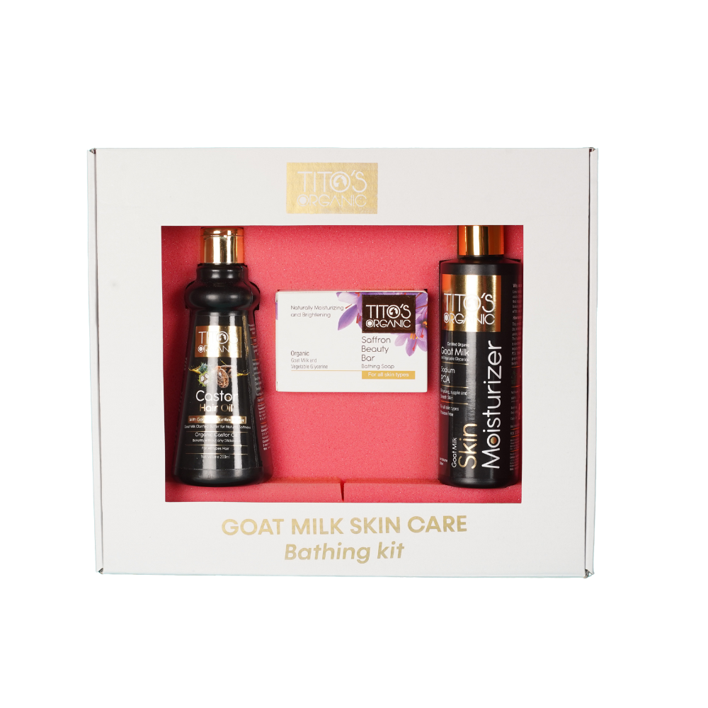 Bathing Kit with Saffron Beauty Bar