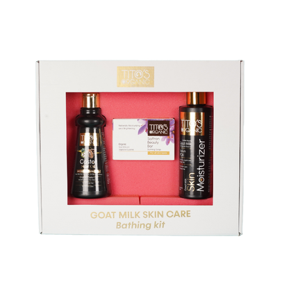 Bathing Kit with Saffron Beauty Bar