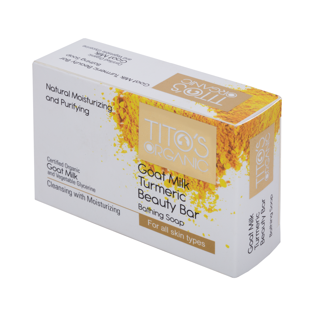 Tito’s Goat Milk Turmeric Beauty Bar 