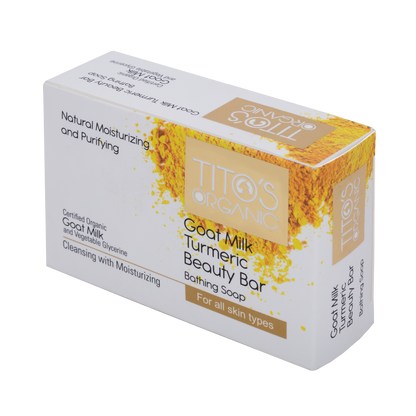 Tito’s Goat Milk Turmeric Beauty Bar 