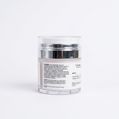 Titos Organic Goat Milk Skin Lightening Cream Back View