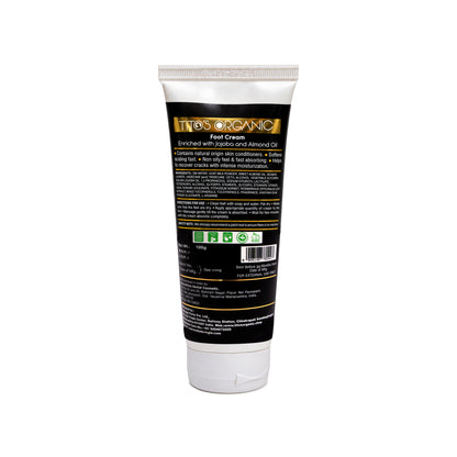 Tito’s Organic Foot Cream 100g – Ingredients, Benefits and Directions for Use